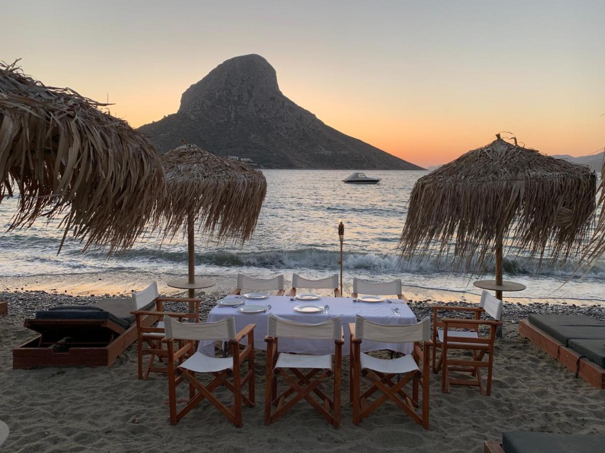 La Playa Boutique Apartments Myrties Bagian luar foto