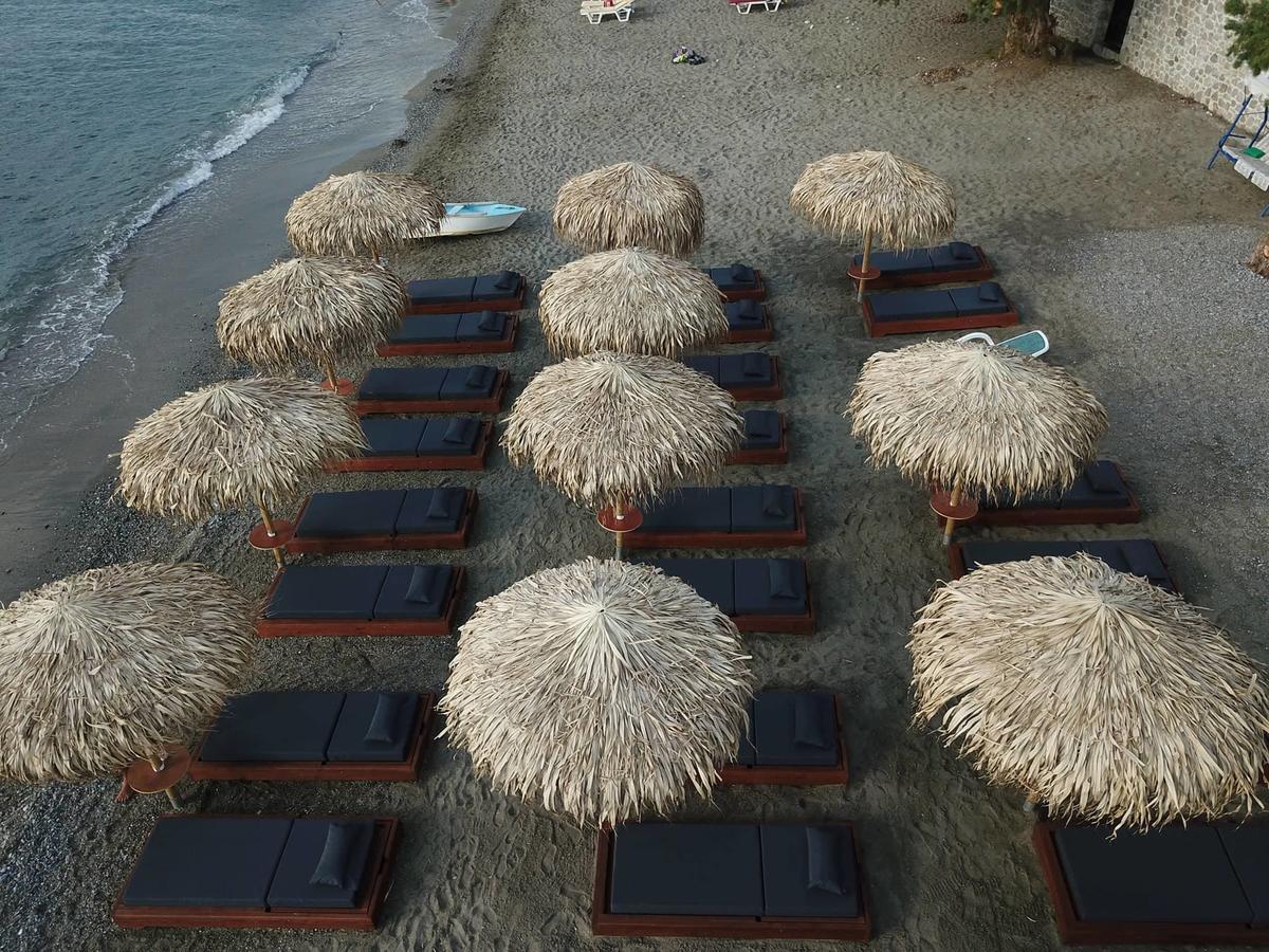 La Playa Boutique Apartments Myrties Bagian luar foto