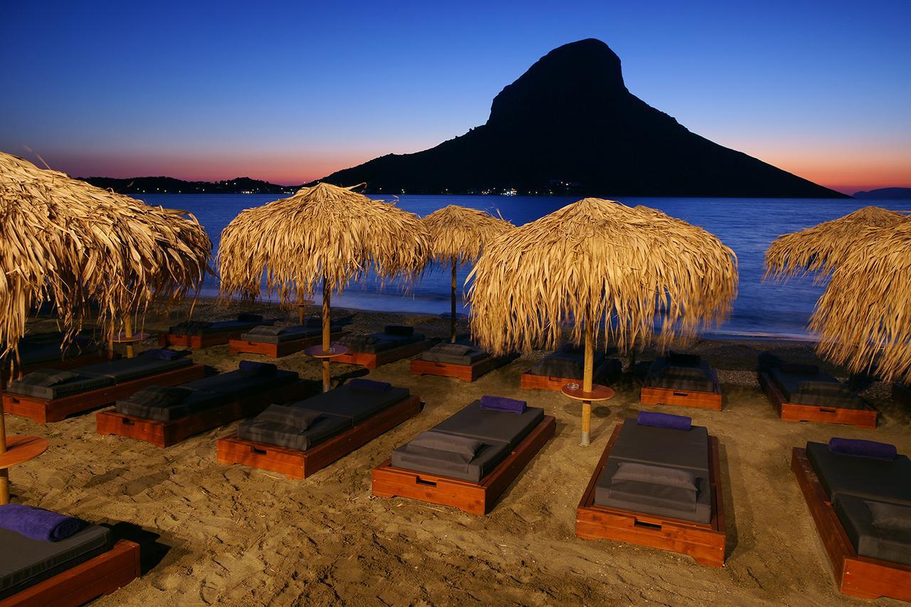 La Playa Boutique Apartments Myrties Bagian luar foto