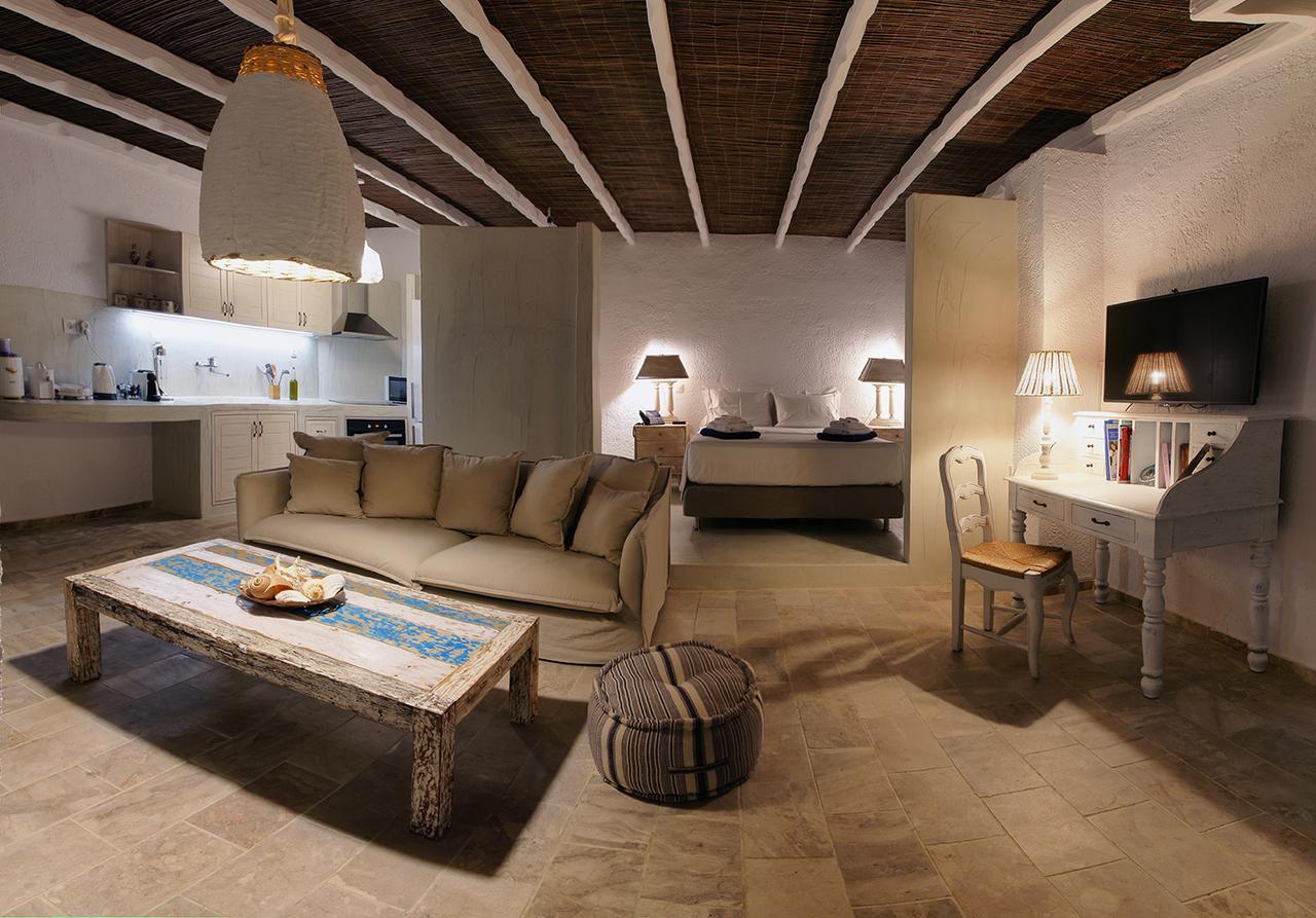 La Playa Boutique Apartments Myrties Bagian luar foto