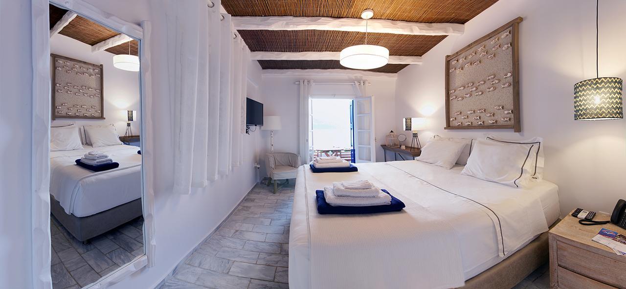 La Playa Boutique Apartments Myrties Bagian luar foto
