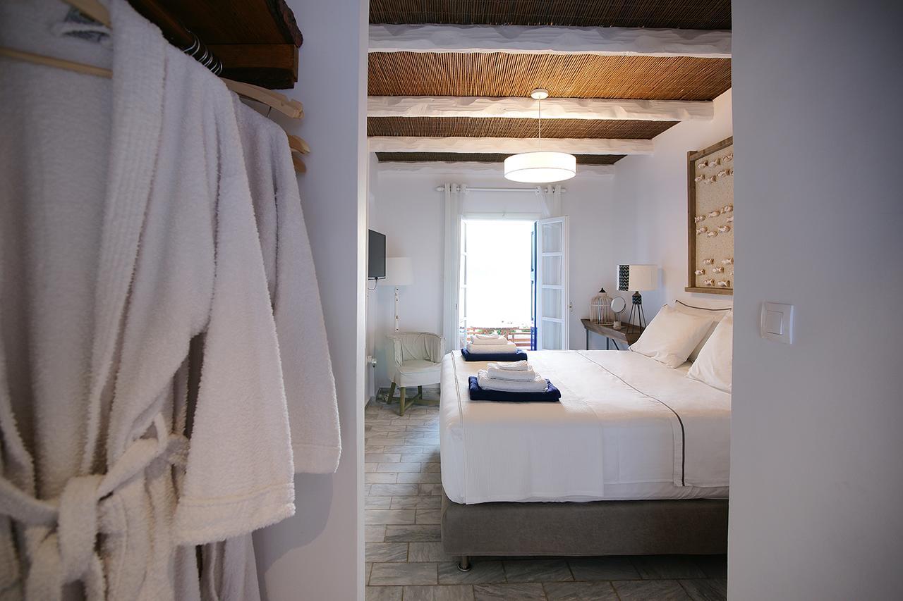 La Playa Boutique Apartments Myrties Bagian luar foto
