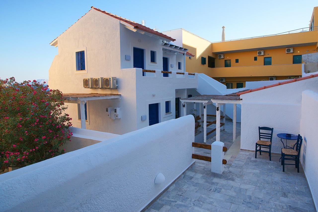 La Playa Boutique Apartments Myrties Bagian luar foto