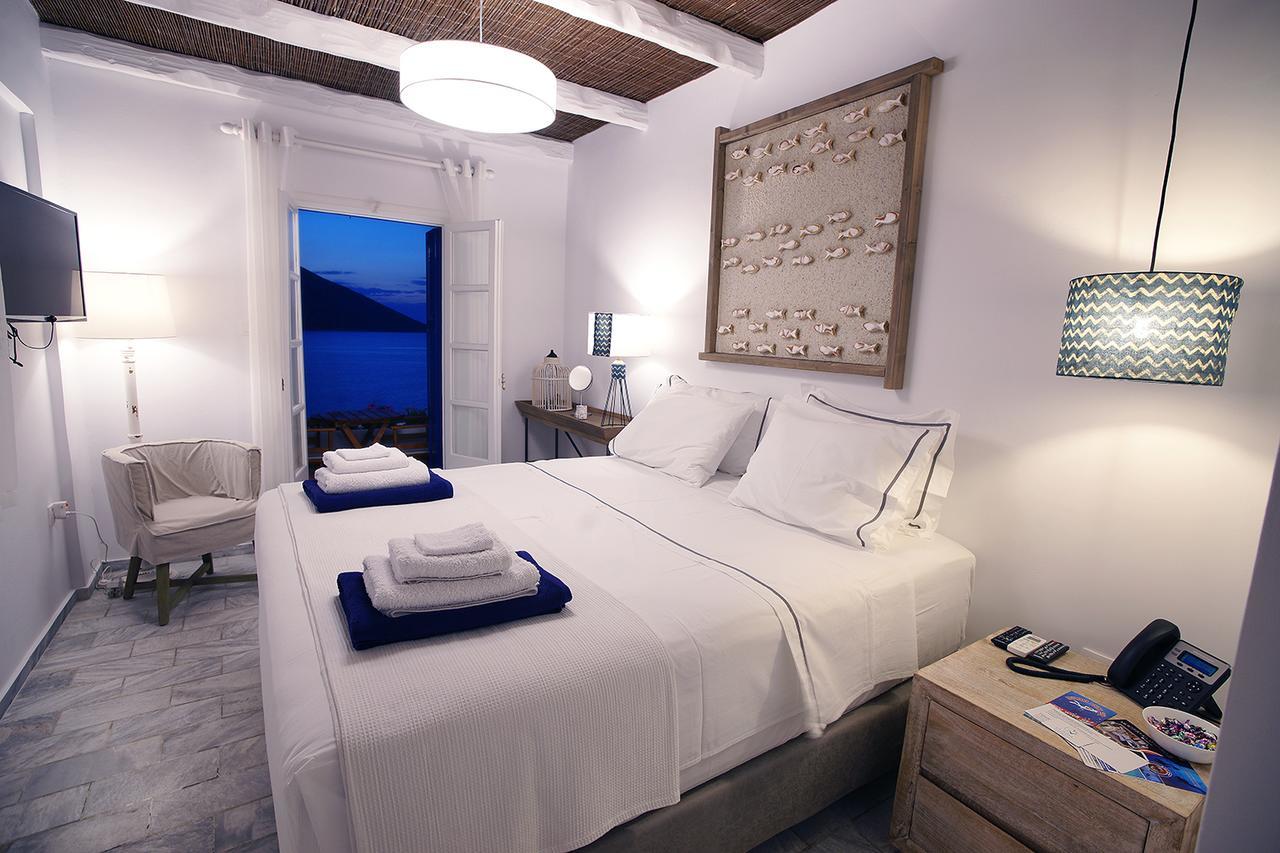 La Playa Boutique Apartments Myrties Bagian luar foto